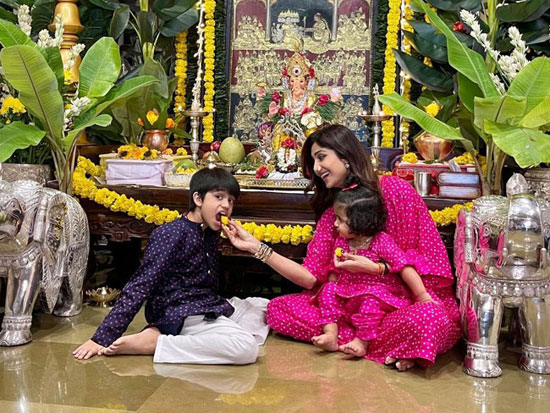 Celebs Celebrates vinayaka chavithi